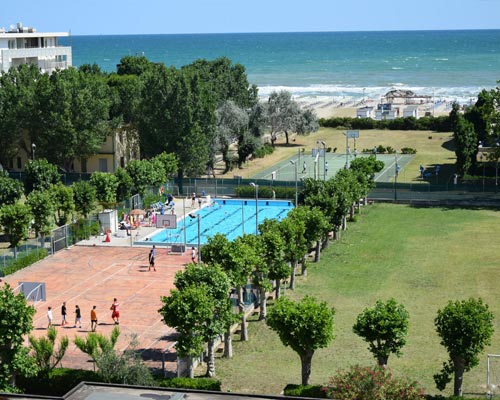 I campi sportivi del Villaggio San Pellegrino